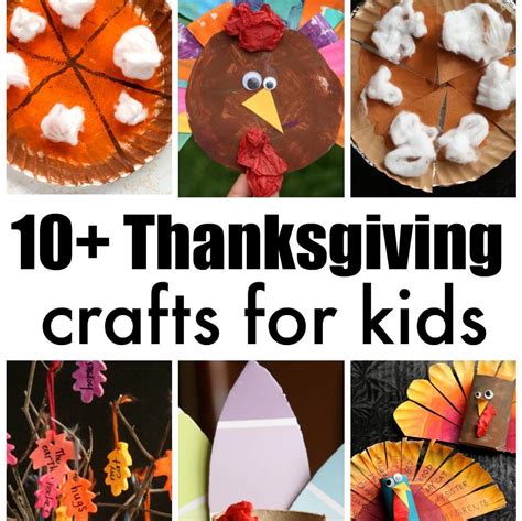 10 Thanksgiving Crafts For Kids Happy Hooligans
