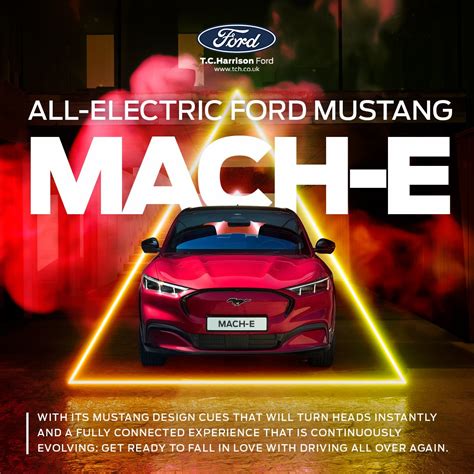 All Electric Ford Mustang Mach E Suv Tc Harrison Ford