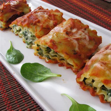 Spinach Lasagna Rolls Allrecipes