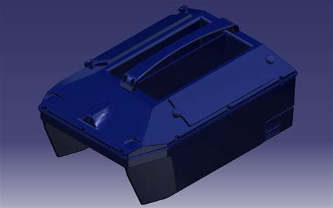 Start building your own rc boat. RC Bait Boat V1 for Carpfishing 3D Model Print diy