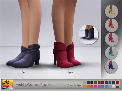 Elfdor Ankle Cuffed Boots • Sims 4 Downloads