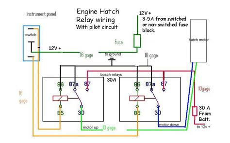 5 Pin Relay Wiring Diagram 87a Circuit Diagram