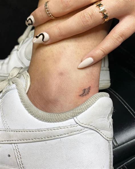 Chic Ankle Tattoos That Are Are Tiny But Mighty