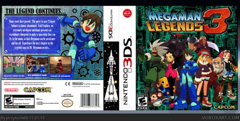 Megaman Legends 3 Nintendo 3ds Box Art Cover By Jerzykulik99