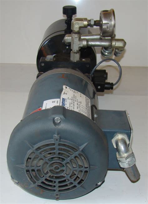 Marathon Electric Motor Hp Hydraulic Pump Ph Eve T F J P Ebay