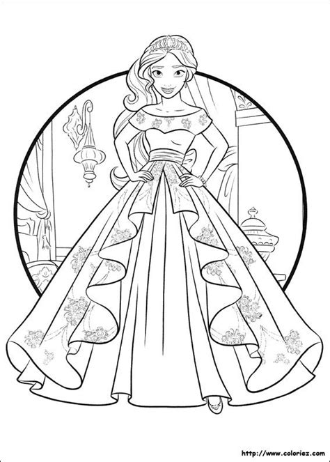 Princess Elena Of Avalor Colouring Page Coloring Pictures Coloring
