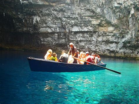 Melissani Undercover Cave And Lake In Greece Freeyork