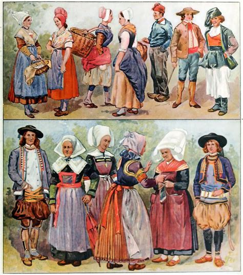 French National Costumes Archives World4