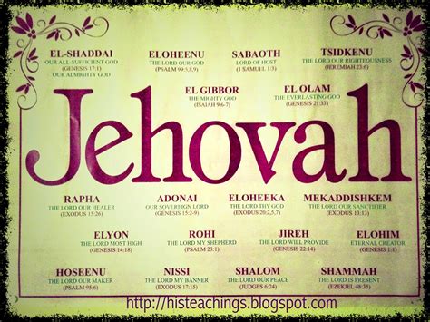 Jehovahfotor 1600×1200 Names Of God Jehovah Names Names Of Jesus