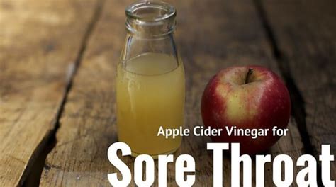 How To Use Apple Cider Vinegar For Sore Throat Ostomy Lifestyle