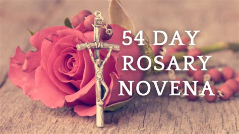 54 Day Rosary Novena A Catholic Moms Life