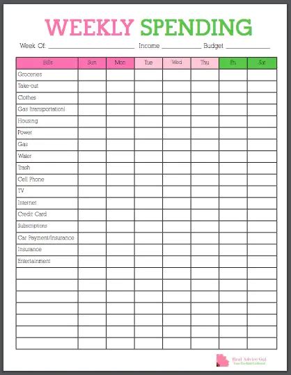 10 Simple Monthly Budget Templates Make Budgeting Easy