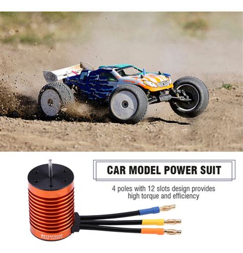 Motor Impermeable De 4 Polos F540 V1 De 3000 Kv Y Electrónic Cuotas