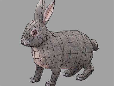 Rabbit Animal 3d Model 3ds Max Files Free Download Modeling 39884 On