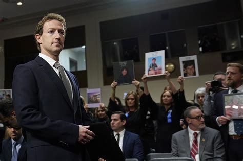 Mark Zuckerberg Meta Tiktok And Other Social Media Ceos Testify In