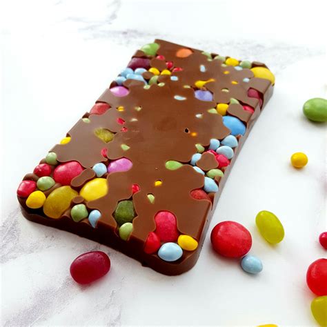 The Rainbow Rainbow Chocolate Slab Bar Artisan Chocolate Chocolate