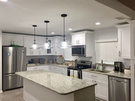 1 review of dl cabinetry tampa i use these guys constantly. South Tampa Kitchen Remodel with White Shaker Cabinets and ...