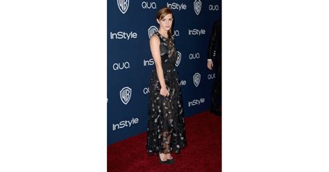 Emma Watson At The Instyle Golden Globes Afterparty Golden Globes