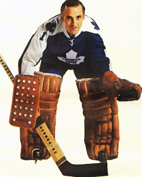 Jacques Plante ~ Toronto Toronto Maple Leafs Hockey Maple Leafs