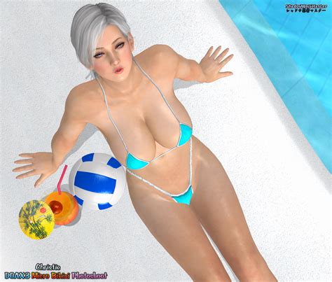 Doax3 Micro Bikini Photoshoot Christie 2 A By Shadowninjamaster On Deviantart
