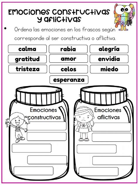 Ficha Online De Emociones Para Infantil Primaria Puedes Hacer Los