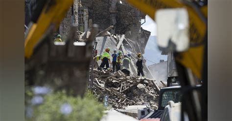 Powerful Earthquake Hits Italy Killing Dozens Firehouse