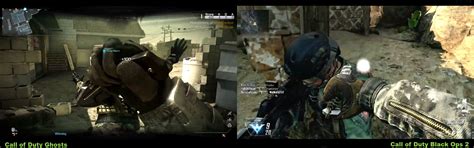 Call Of Duty Ghosts Vs Call Of Duty Black Ops 2 Graphics Comparison