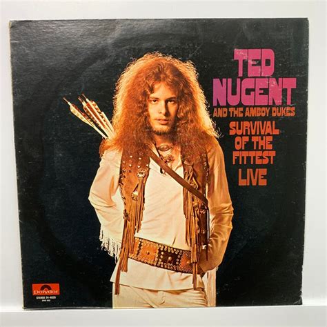 Ted Nugent And The Amboy Dukes Survival Of The Fittest Live Etsy