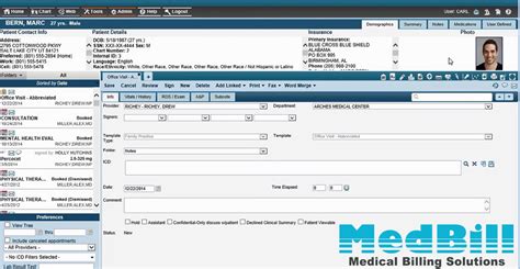 Medbill Electronic Health Record Ehr And Emr Software