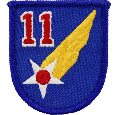 Wwii Army Air Corps 11th Air Force Class A Patch Usamm