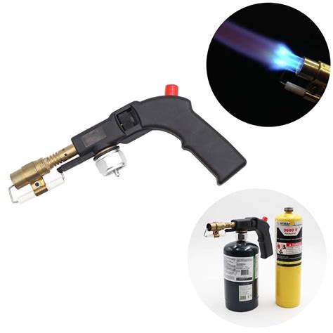 27 000 Btu Propane Handheld Torch With Self Ignition For 1 Lb Propane