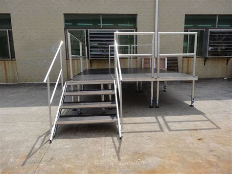Tourgo Aluminum Stage System With Portable Stage Platform Used