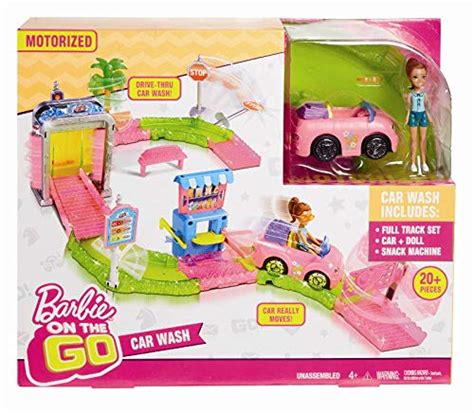 Barbie Fhv91 Car Wash Playset Browna