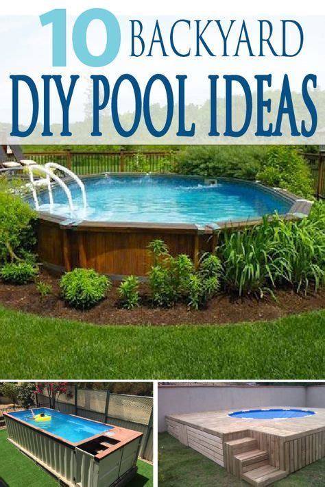 Diy Pool And Backyard Decorating Ideas Diyswimmingpool Backyard Pool Designs Easy Backyard
