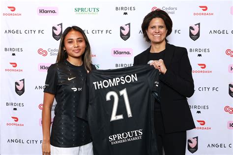 No Place Like Home Angel City Selects Alyssa Thompson At 2023 Draft