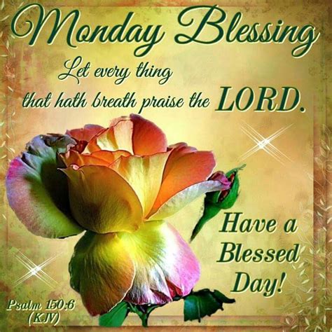 Or m the day of the week that comes after sunday and before tuesday. Monday Blessings Praise The Lord Pictures, Photos, and ...