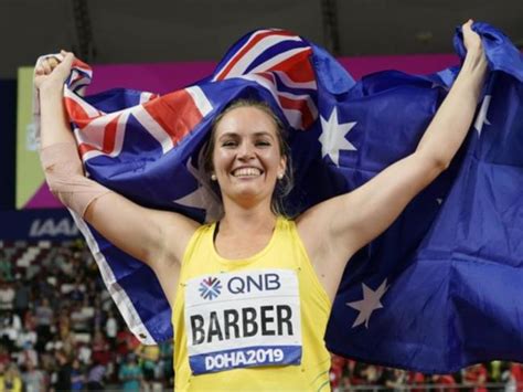 Australian javelin thrower • 2019 world champion • 2016 olympian • chasing big dreams and enjoying the adventure it brings • instagram: Special bond a key to Kelsey-Lee Barber's success | 7NEWS ...