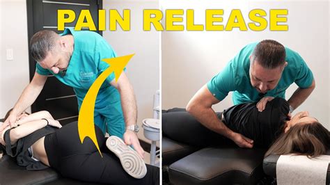 How To Release Neck Back And Leg Pain Full Body Chiropractic Treatment