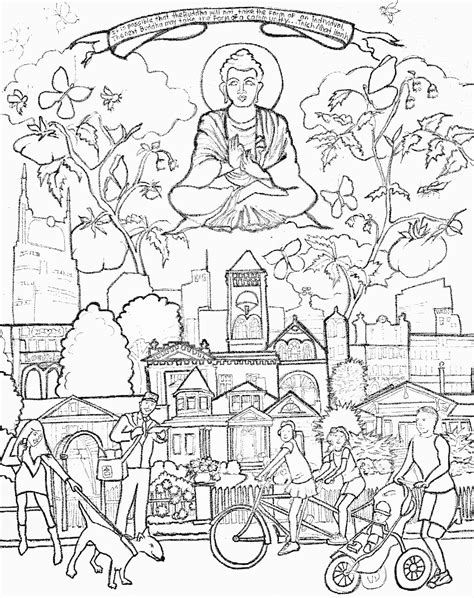 Buddha Coloring Pages Printable At Getdrawings Free Download