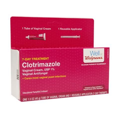 Walgreens Clotrimazole Vaginal Antifungal Cream 1 5 Oz Pick ‘n Save
