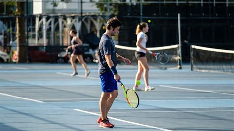 In a way that's good news for us, because in brooklyn many people are more inclined to play a sport that is not deemed cool. Lack of lights at Williamsburg tennis courts sparks volley ...