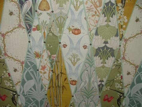 The Chateau By Angel Strawbridge Nouveau Wallpaper Fabric Etsy