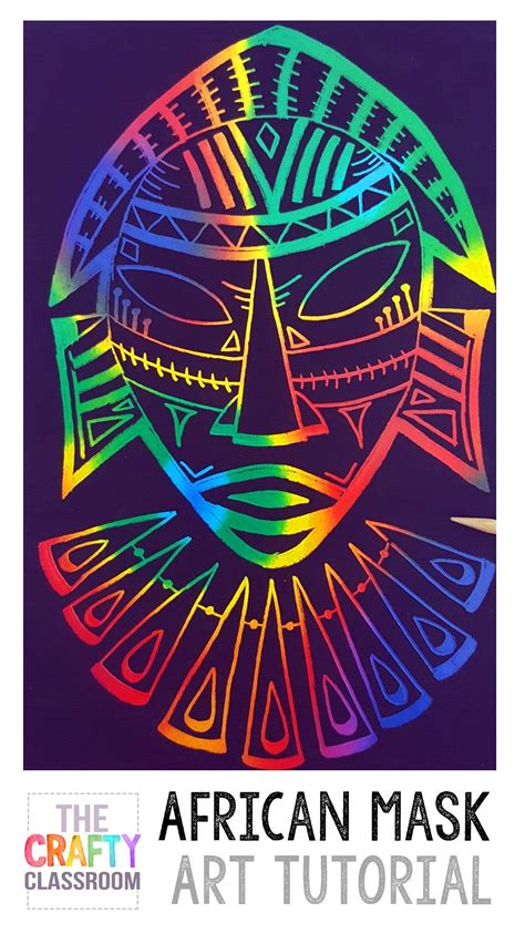 African Mask Art Project for Kids | African art for kids, African art projects, African art