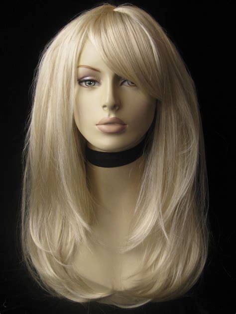 Wig Wigs Full Blonde Long Hair Stunning Long Razor Cut