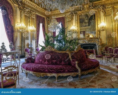 Napoleon Iii Apartments In Louvre Museum Editorial Stock Photo Image
