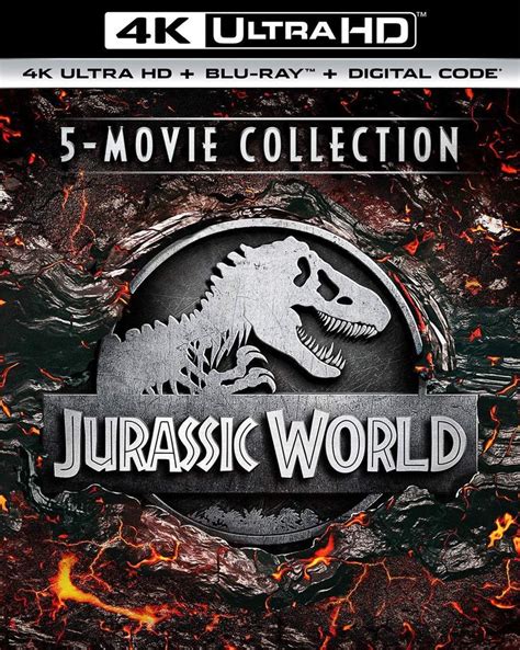 Genre Action And Adventure Format Digital Blu Ray Contributor Jurassic World 5 Movie Collection