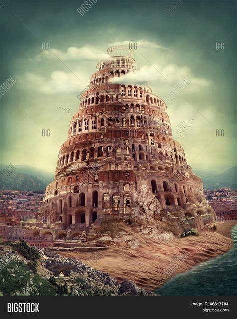 Tower Babel Religion Image And Photo Free Trial Bigstock