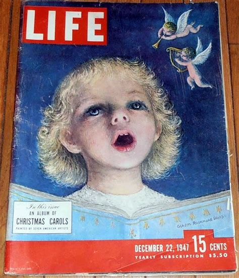 Vintage Christmas Magazine ~ Life Magazine In This Issue An Album Of