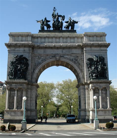 Filethe Soldiers And Sailors Memorial Arch At Grand Army Plaza