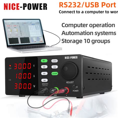 Rs 232usb Programmable Dc Power Supply With Software Automation